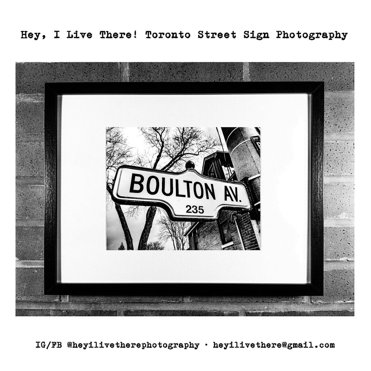"Boulton Ave"