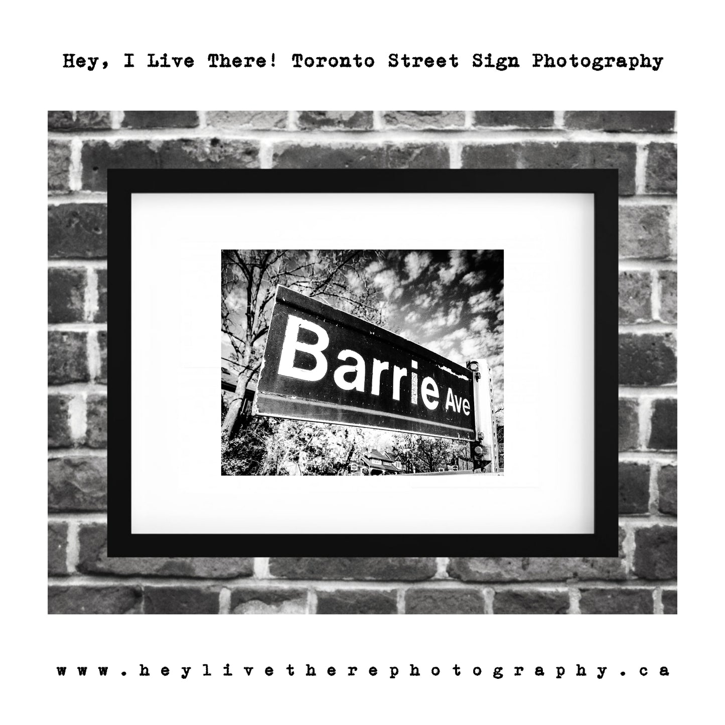 "Barrie Ave"