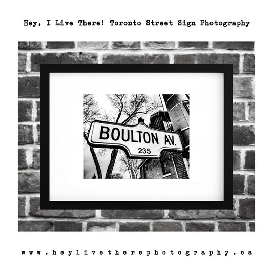 "Boulton Ave"