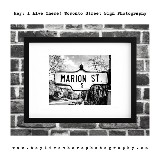 "Marion St"