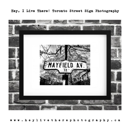 "Mayfield Ave"