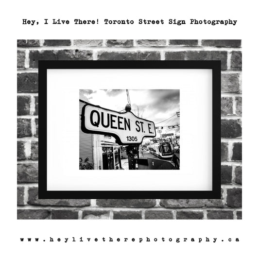 "Queen St E"
