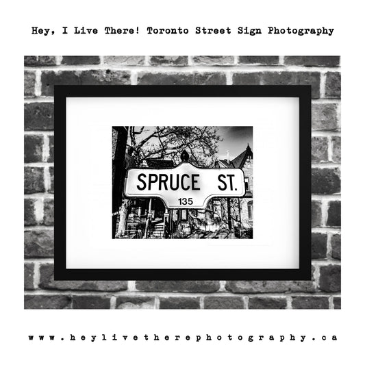 "Spruce St"