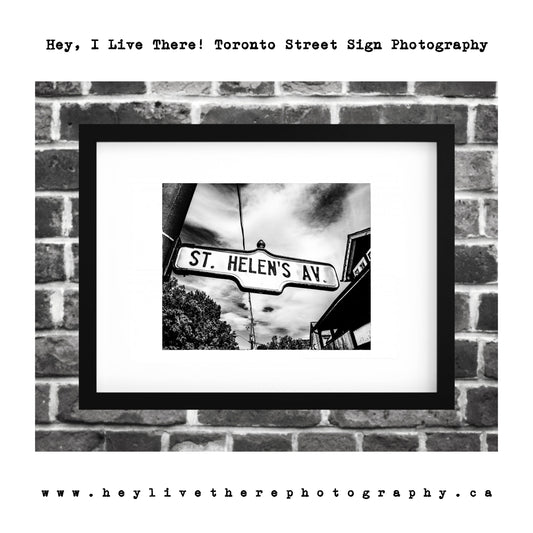 "St. Helen's Ave"