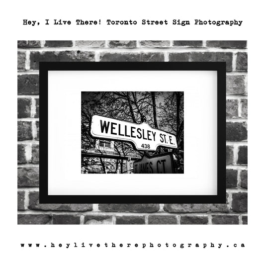"Wellesley St E"