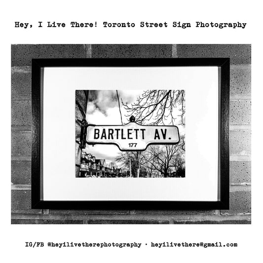 "Bartlett Ave"