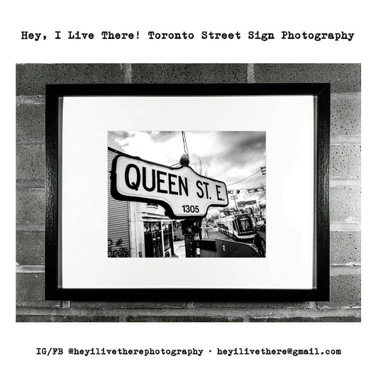 "Queen St E"