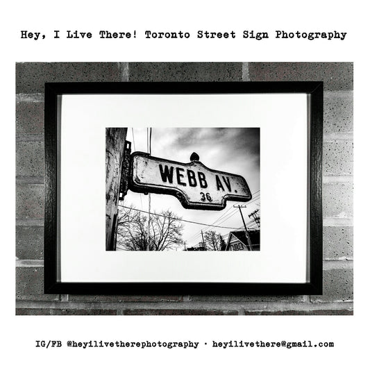 "Webb Ave"